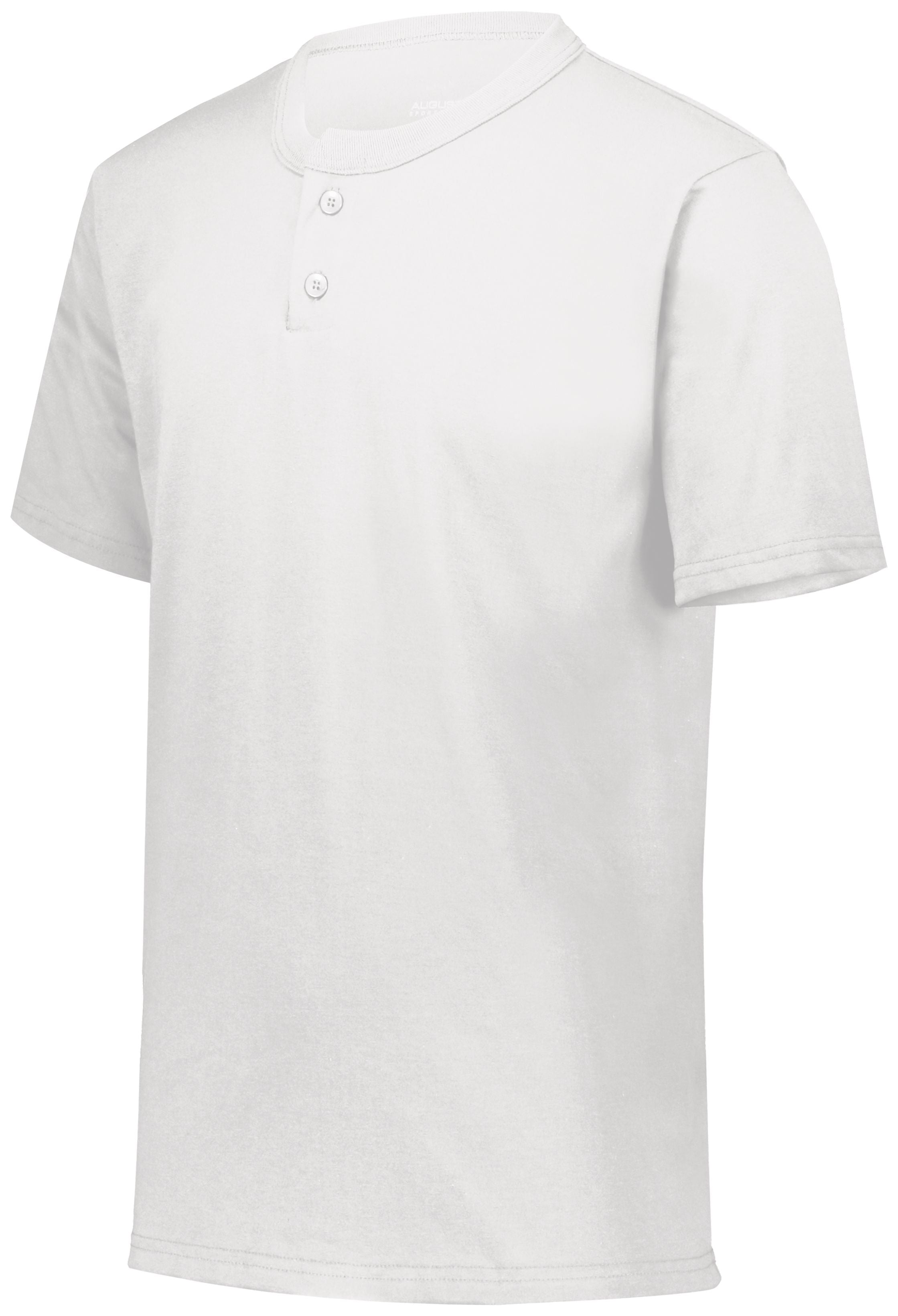 Augusta 644  Youth 2-Button Baseball Jersey