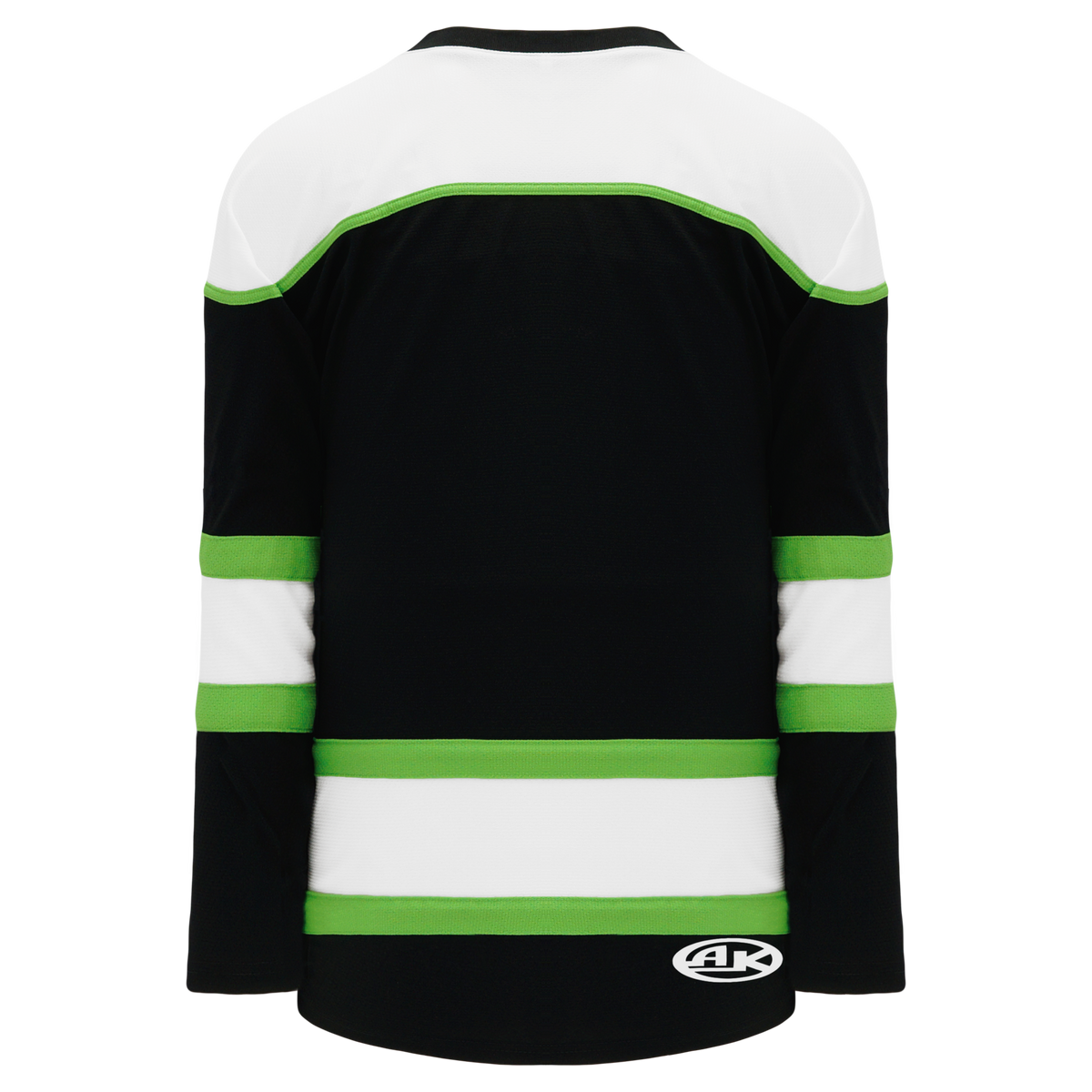 H7500-415 White/Black/Red League Style Blank Hockey Jerseys Youth Large