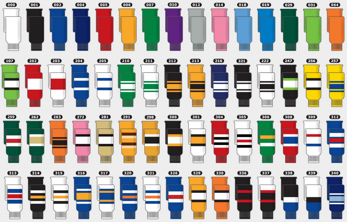 Adult 32” Royal Hockey Socks Five Pairs on sale