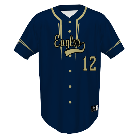 FreeStyle Sublimated Full-Button Baseball Jersey