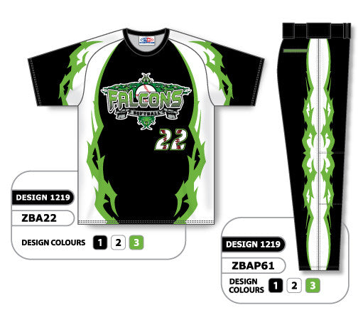 Athletic Knit Custom Sublimated Matching Baseball Uniform Set Design 1214 | Baseball | Custom Apparel | Sublimated Apparel | Packages S