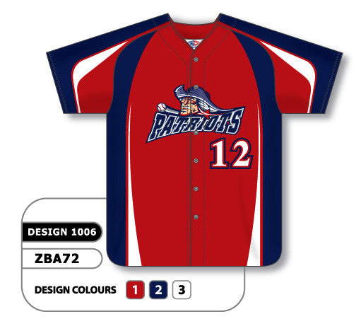 Youth FreeStyle Sublimated Full-Button Baseball Jersey