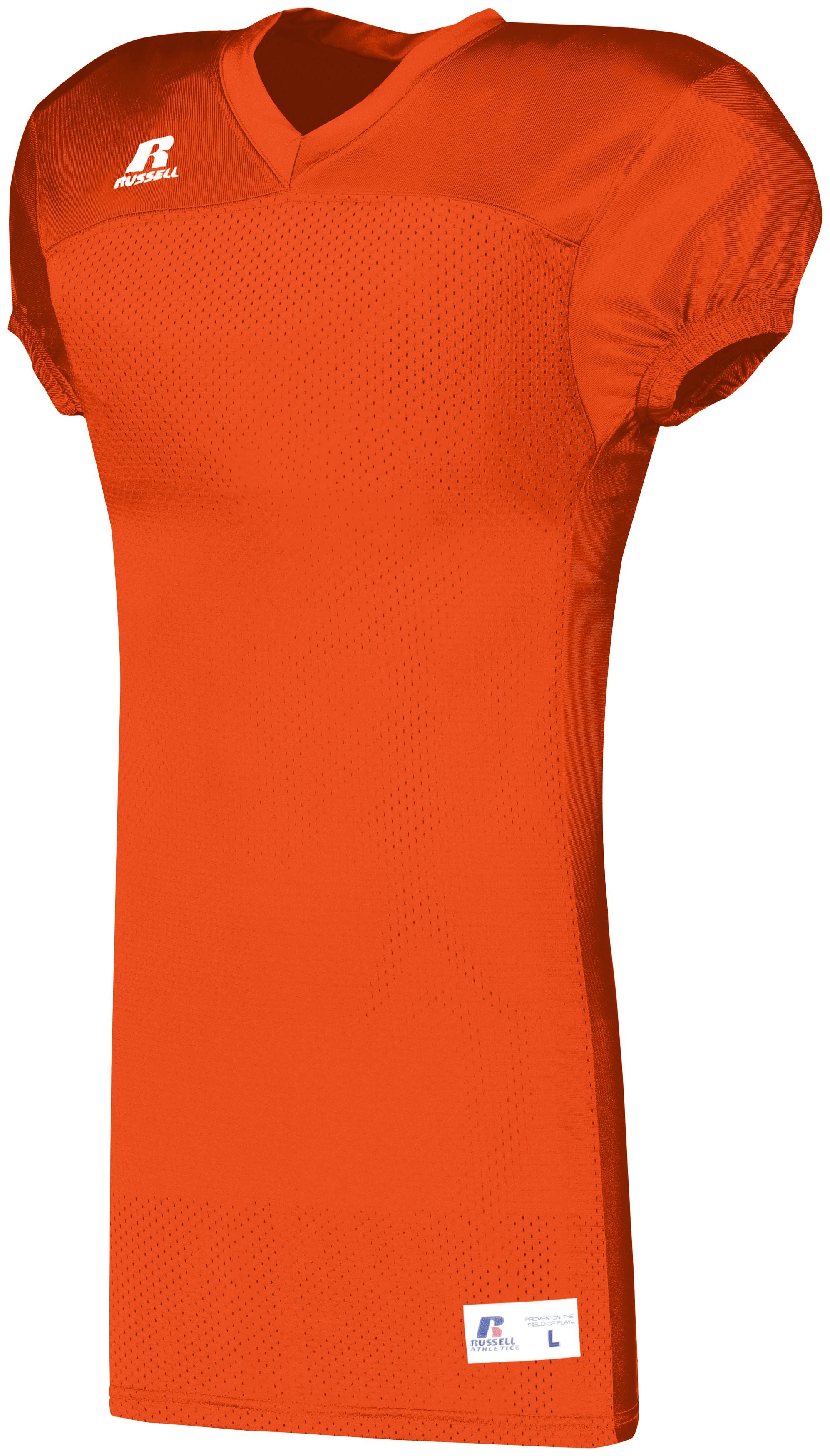 Russell Side Insert Football Jersey, Fitted Spandex Jersey