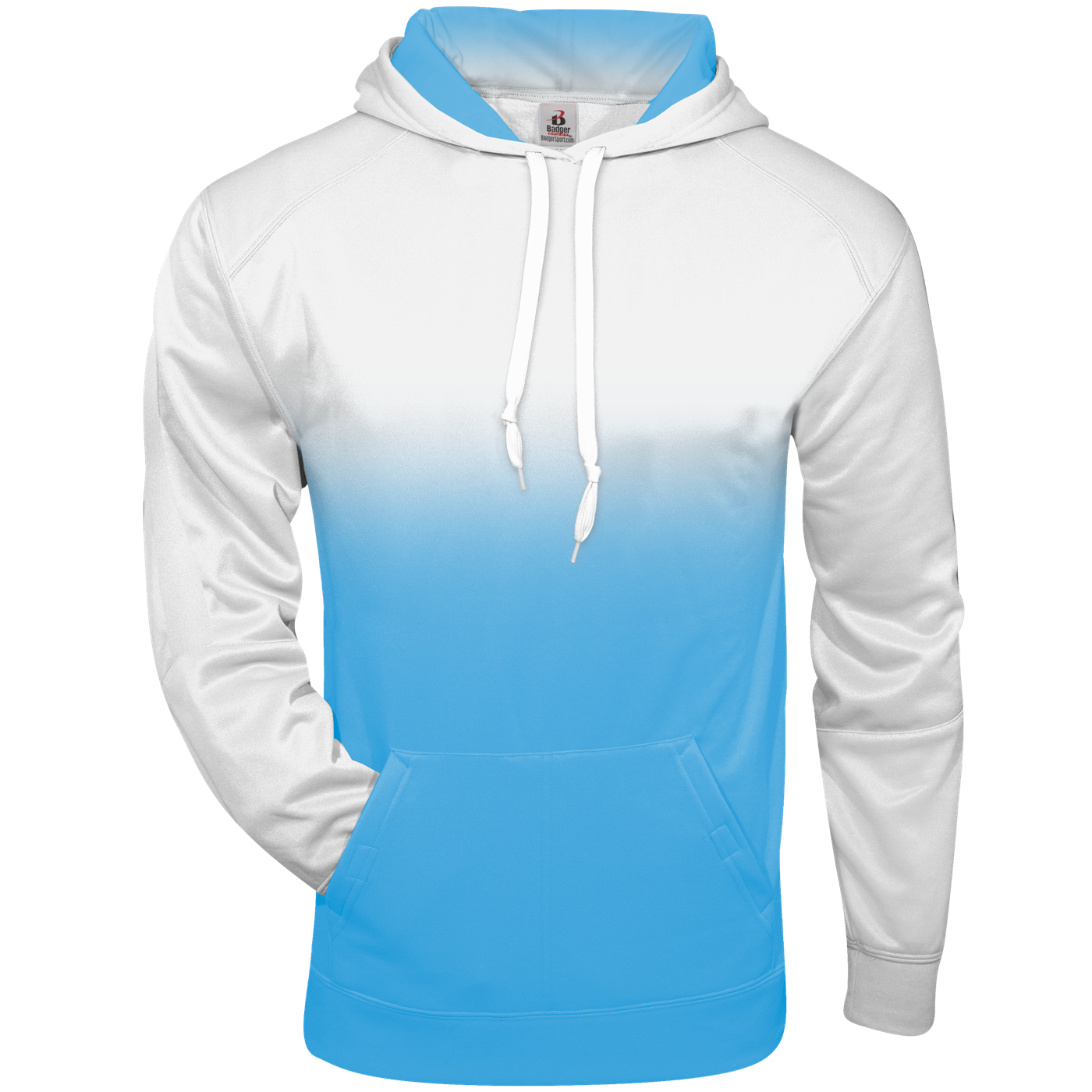 Ombre best sale hooded sweatshirt