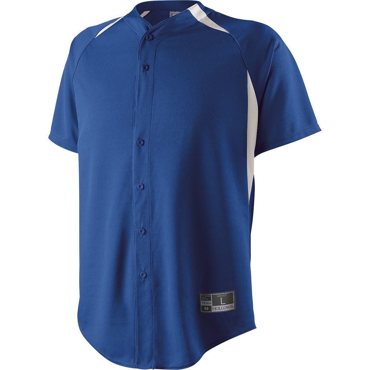 Holloway Octane Pin-Dot Baseball Jersey Fit Type: Classic Wicking