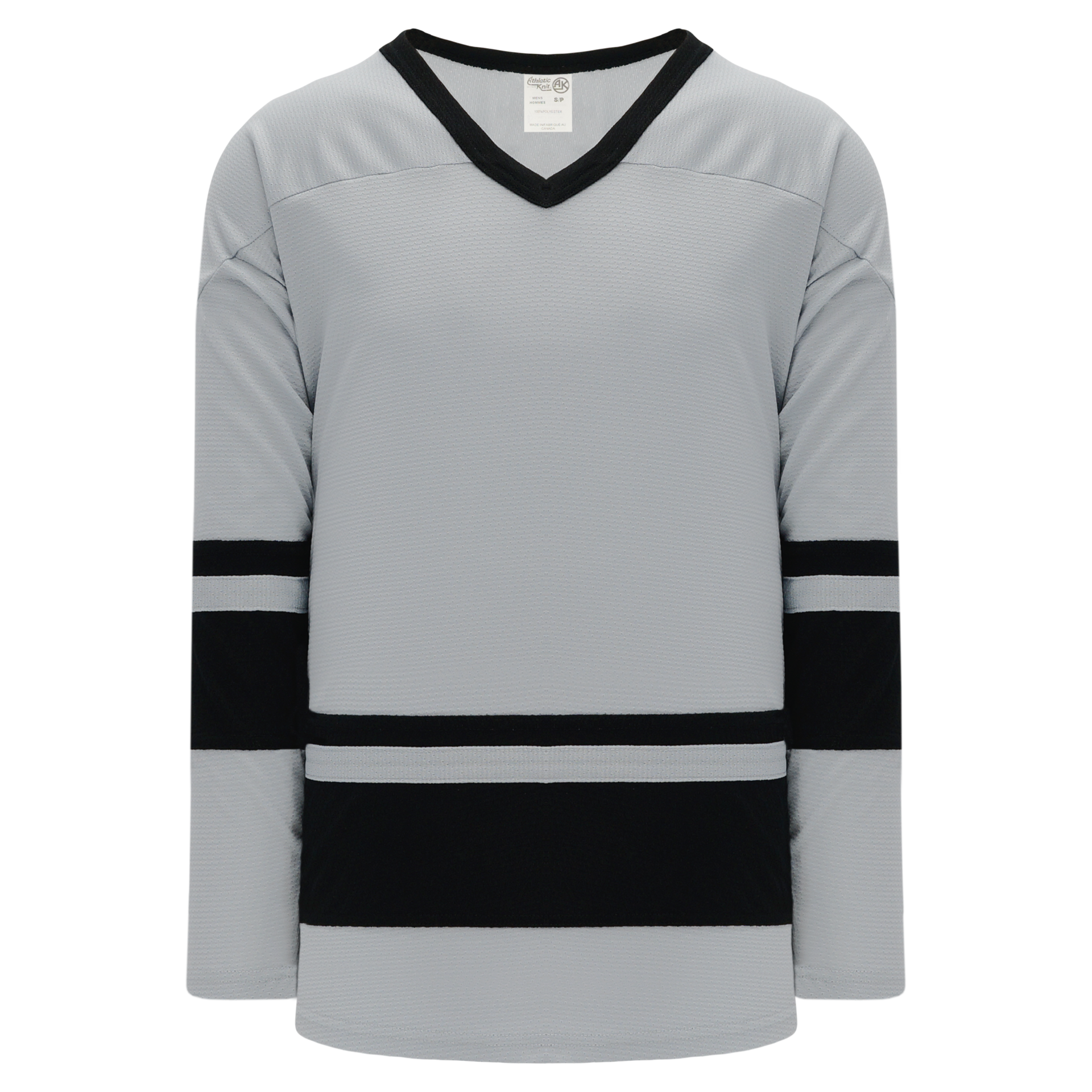 H6400-209 White/Red League Style Blank Hockey Jerseys Adult Small