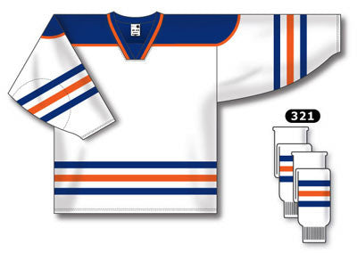 Athletic Knit H550B Edmonton Oilers Jerseys