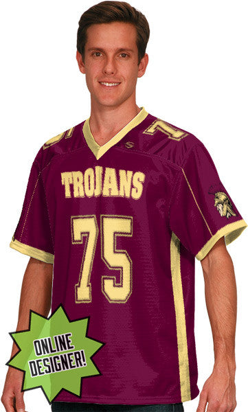 Amped Galloping Ghost Flag Football Jersey - Sublimated at TSP