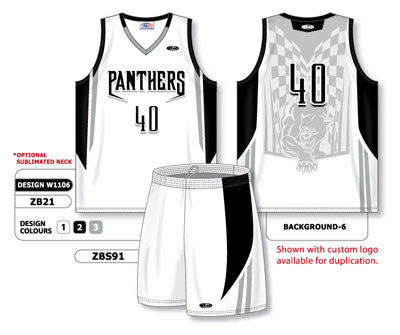 Athletic Knit Custom Sublimated Matching Basketball Uniform Set