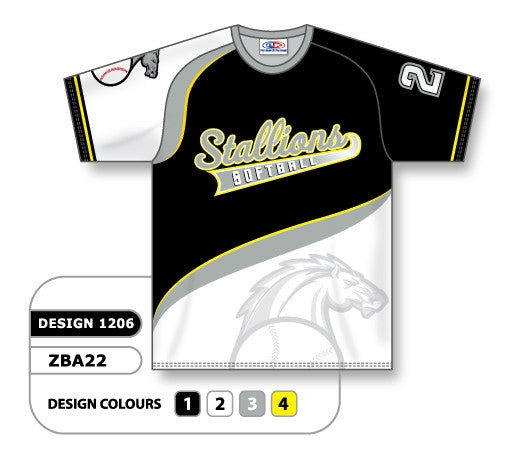 sublimation softball jersey design