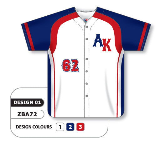 Youth FreeStyle Sublimated Full-Button Baseball Jersey