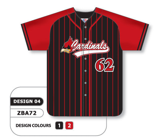 Athletic Knit Custom Sublimated V-Neck Softball Jersey Design 1124 | Custom Apparel | Mens | Softball | Sublimated Apparel | Jerseys M